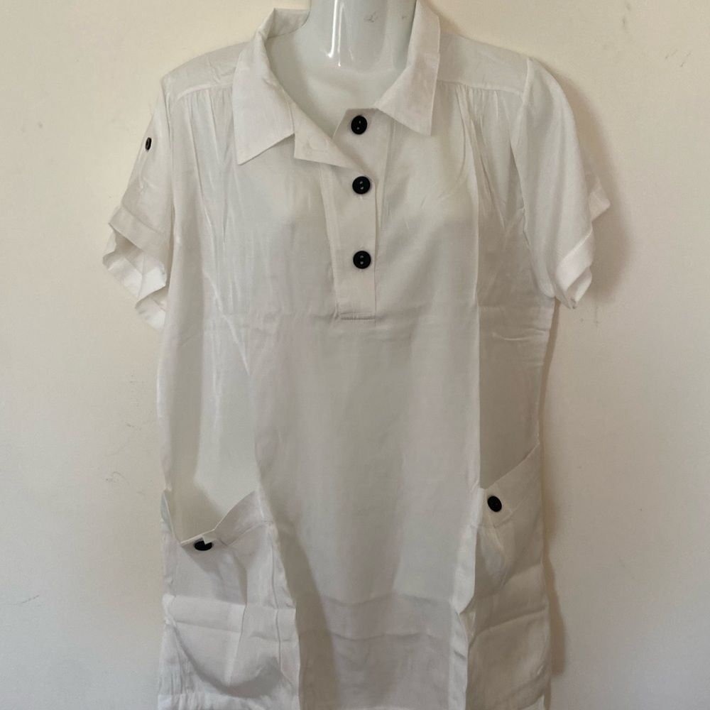 Mad Style White Tunic Small/Medium